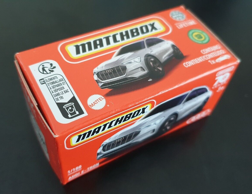 Matchbox Audi E Tron Diecast Car Power Grab Box 2023 Release - Picture 2 of 2
