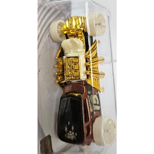 2013 Street Creeper Hot Wheels #5/8 HW Holiday Hot Rods Orange & Gold Die Cast - Bild 5 von 5