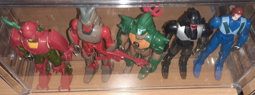 LOT FIGURES VINTAGE I 5 SAMURAI TROOPER SET DEMON,ARAGO,DEMON,RASTA,KRANA,KRATOS - Imagen 3 de 21