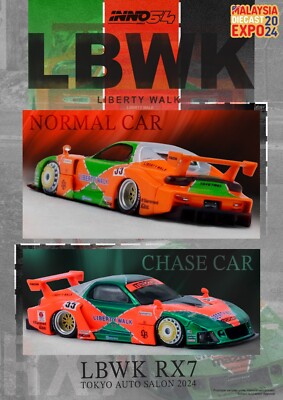 INNO 54 Mazda RX-7 (FD3S) TMCS 2025限定 楽天市場】INNO Models 1/64 マツダ RX-7 (FD3S) LB-WORKS