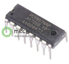 5PCS X PCF8574P DIP-16 Chip Remote 8-bit I/O Expander Genuine IC NEW