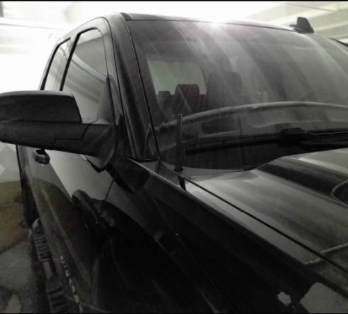 4.7" Inch Black Replacement Short Antenna Stubb For GMC Sierra 1500 2007-2018 - Foto 2 di 5