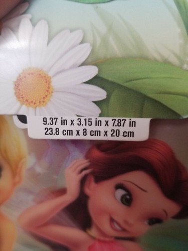 Disney Fairies Microban- Insulated Soft Lunch Pack Purple Bag-100%PVC FREE 9x3 - Picture 12 of 12