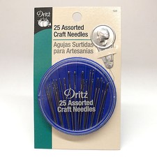 Dritz 25 Assorted Craft Needles for Many Application, Fast Shipping from US