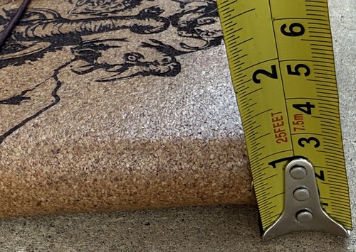 South African Big 5 Cork Canvas Journal Made In Cape Town 7.75" x 4.5" - New! - Picture 14 of 14