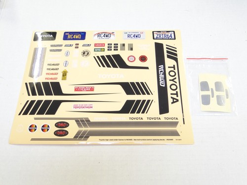 NEW RC4WD TRAIL FINDER 2 Body Set Toyota 1987 LWB WHITE Xtracab +Lights TF2 WD3T - Picture 9 of 11