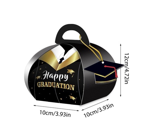 Graduation Party Favour Boxes - Large - Pack Of 12 - Picture 4 of 5