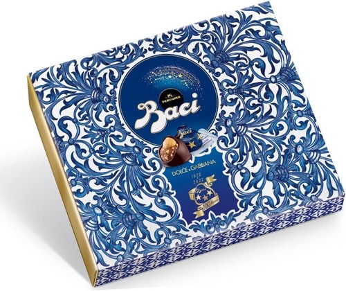 3 Perugina Baci Dolce&Gabbana Classico Dunkle Pralinen Gefüllt mit Gianduja 250g - Bild 2 von 6