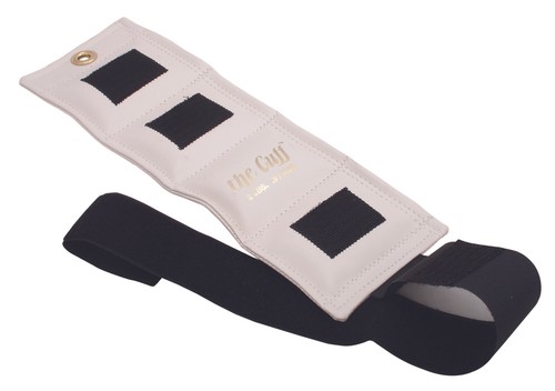 The Cuff Ankle and Wrist Weight White 2lb Exercise Weight for Enhanced Workout - 第 1/3 張圖片