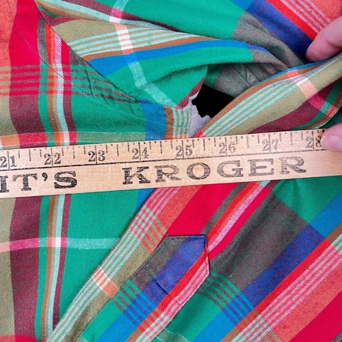 Ralph Lauren Mens Shirt XL Soft Colorful Plaid Long Sleeve Button Two-Ply Cotton - Picture 5 of 5