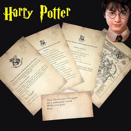 Lettera per hogwarts da compilare