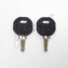2 EMKA X2234 2234X Alarm Fire Panel Cabinet Keys from Smiths Detection, Spare
