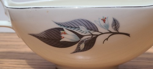 Vintage Rhythm by Homer Laughlin "LOTUS HAI" Gravy Boat - Picture 4 of 14