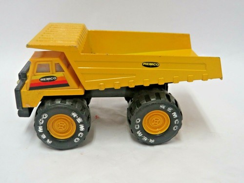 Vintage 1985 REMCO CAT Metal Caterpillar 785 Toy Dump Truck 7” - Picture 3 of 10