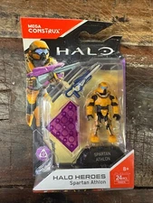 Halo Heroes 6 Mega Construx Spartan Athlon Mini Figure FMM74 NEW DMGD PKGNG