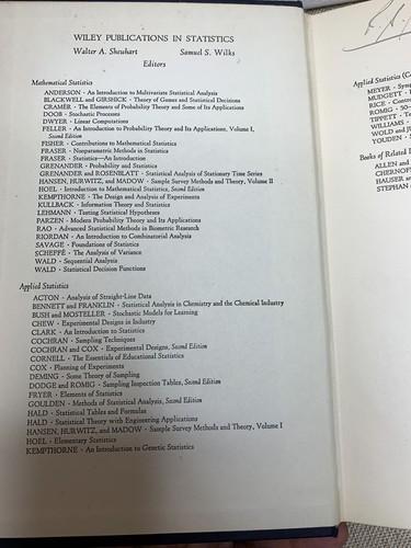 Modern Probability Theory And Its Applications by Emanuel Parzen 1960 First Edit - Bild 7 von 13