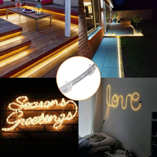 Tubo Luminoso LED Flessibile per Esterna Interna Fiabe Natale,Matrimonio Vacanze - Foto 8 di 19