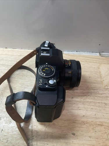 Konica FS-1 35mm Film Camera w/ 50mm f1.7 Lens & X-24 Auto Electronic Flash - Picture 6 of 9