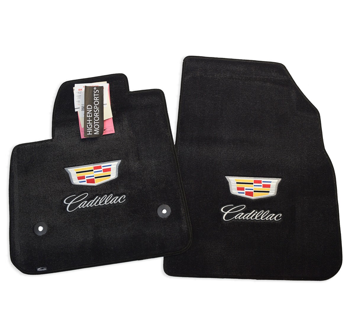 Cadillac XT5 Floor Mats Dual GM Licensed Logos Nice Premium