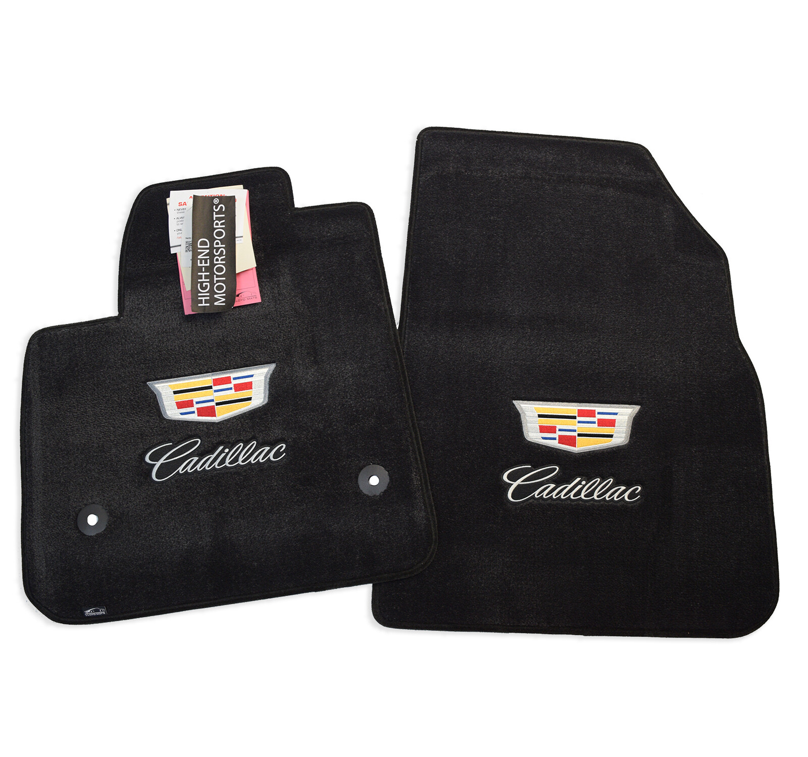 20172024 Cadillac XT5 Floor Mats Double GM Licensed Logos Premium 32oz