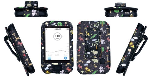 Funda de cuero equipada con protector de pantalla para receptor Dexcom G6 CGM - Imagen 16 de 17
