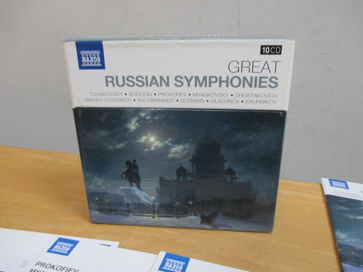 Great Russian Symphonies 10 CD Box Set NAXOS 730099105941| eBay