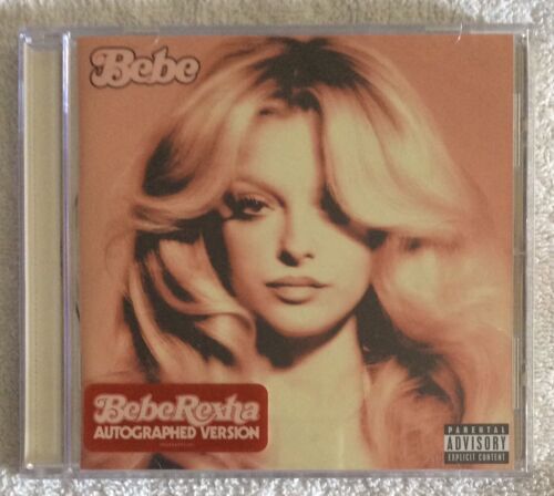 SEHR SELTEN! Bebe Rexha - BEBE, signierte CD - Brandneu!