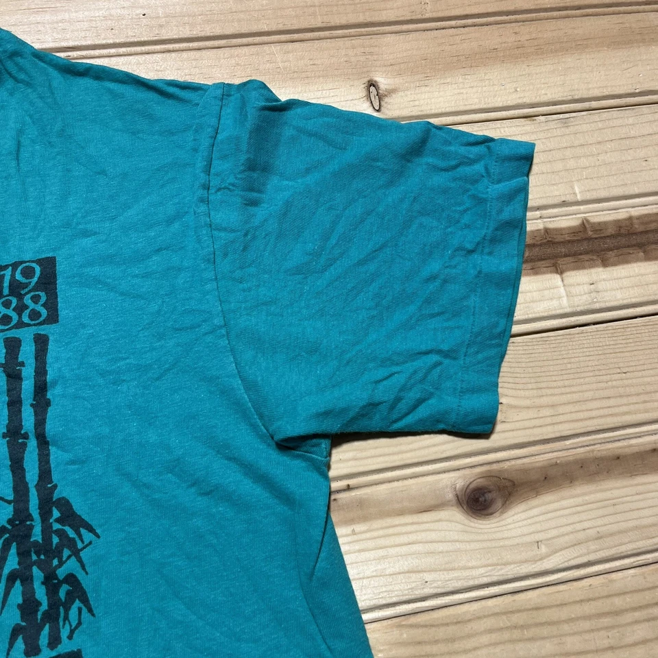 Camisa Naturaleza Panda Gigante Zoológico San Diego Años 80 De Colección Puntada Única 1987 - Talla M Foto 4 de 4