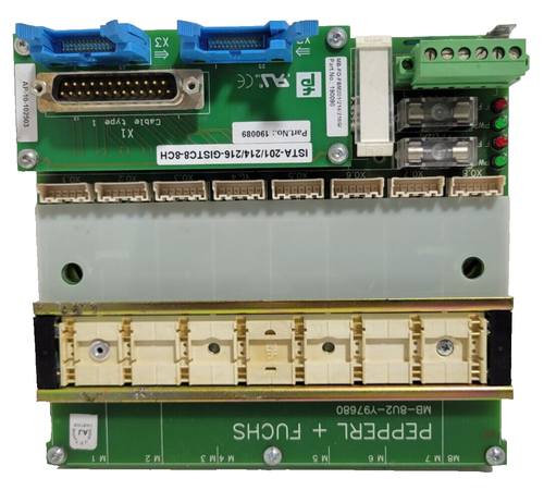 Pepperl and Fuchs MB-8U2-Y97680 Motherboard PN 190089 USED. - Picture 3 of 5