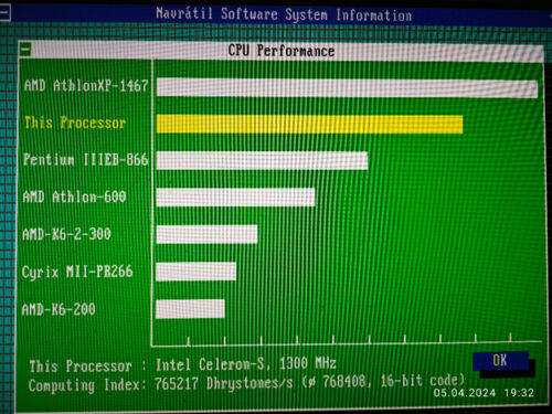 Rare Socket 370 ATX *Tualatin* SET DFI CS32-TC (815EP) CPU & 256 MB RAM + Bonus - Picture 8 of 9