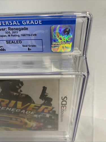 RARO SIGILLATO Driver Renegade POP 1 CGC 9.0 A+ NINTENDO 3DS, 2011 - Foto 3 di 10