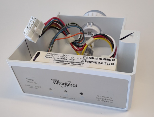 W11555877-OEM Whirlpool GEFRIERSCHRANK STEUERKASTEN MONTAGE W11648650 NEU OPEN BOX