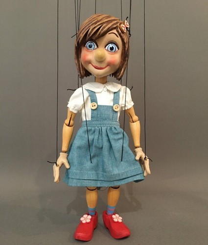 Pinocchio Marionetten + Pinocchio Girl - handgefertigte Originalpuppen - Bild 15 von 20