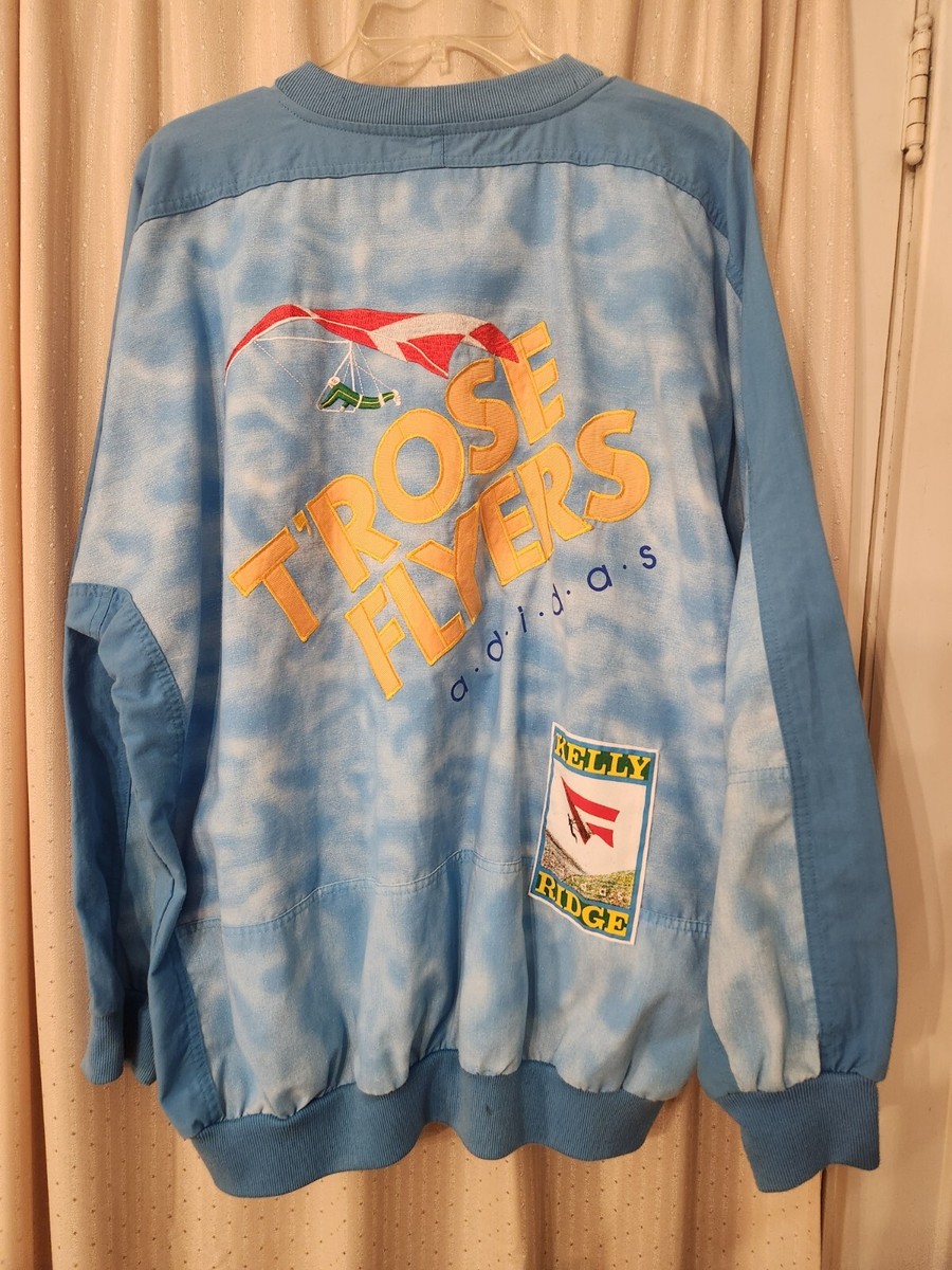 Vintage 80s Adidas Kelly Ridge Lift T'Rose Flyers Pullover