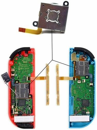 OEM Joy-con Controller Analog Joystick Stick Rocker Replacement Nintendo Switch - Picture 4 of 11