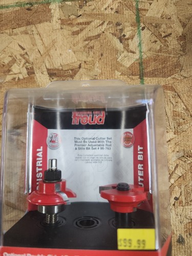 Freud 99-863, 1-11/16 In. Premier Adjustable Rail & Stile Bit With 1/2 In. Shank - 第 2/4 張圖片