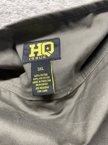 HQ Issue Tactical Vest Mens 3XL Full Zip Beige Hunting Fishing Shooting Pockets - Picture 5 of 10