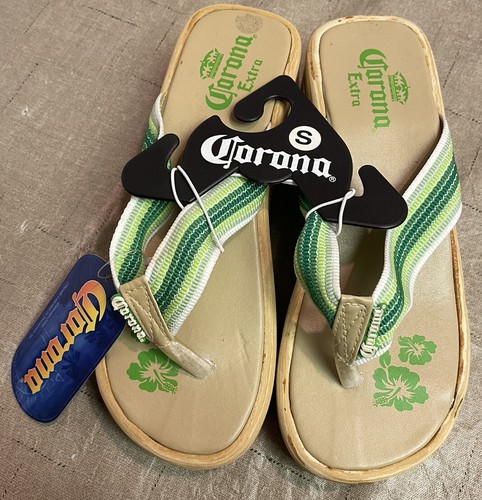 Vintage 2006 Green Corona Extra Clog Sandals Size Small Modelo - Picture 1 of 7