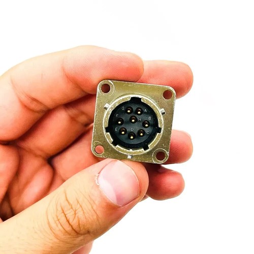 ITT Cannon KPTB12-8PS Circular Connector, 8 Position, Panel, Pin, MS3119E12-8 - Picture 9 of 11