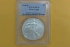 2008-W (Burnished) American Silver Eagle PCGS MS 70