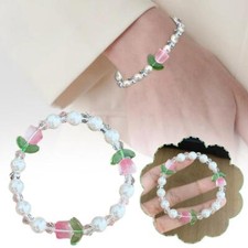 Tulip Bracelet Sweet and Lovely Tulip Flower Bracelet 