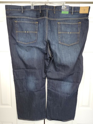 Polo EE. UU. ASSN. Pantalones de mezclilla para hombre azules relajados rectos talla W58xL30 - Imagen 2 de 11