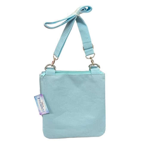 Disney Frozen Elsa Messenger Shoulder Purse Bag 9" - blue with Adjustable Strap - Picture 11 of 11