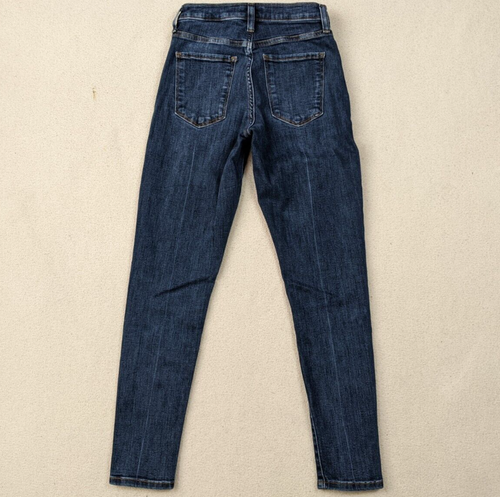 Banana Republic High Rise Skinny Jeans Stretch Dark Wash Women's Size 25x27 - Bild 8 von 16