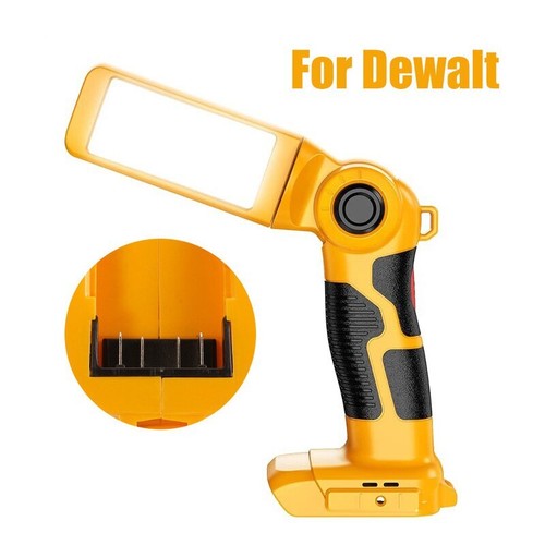 For Milwaukee Led Work Light Flashlight For Dewalt For Makita For Bosch Battery - Picture 10 of 28
