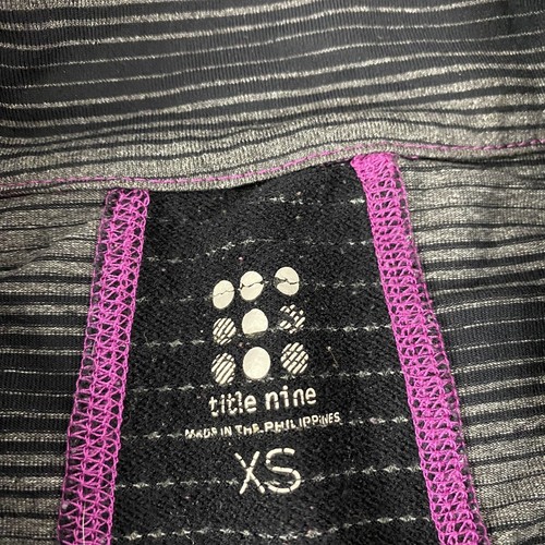 Title Nine Jacket Womens XS Athleisure Gym Cross Training Yoga Run Knit Zip Up - Picture 4 of 14