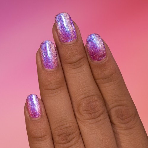ILNP Glowstick - Radiant Pink Magnetic Shimmer Nail Polish - Picture 5 of 7
