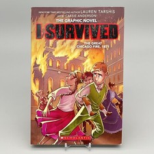 I Survived the Great Chicago Fire 1871 Graphic Novel 2022 Paperback Book