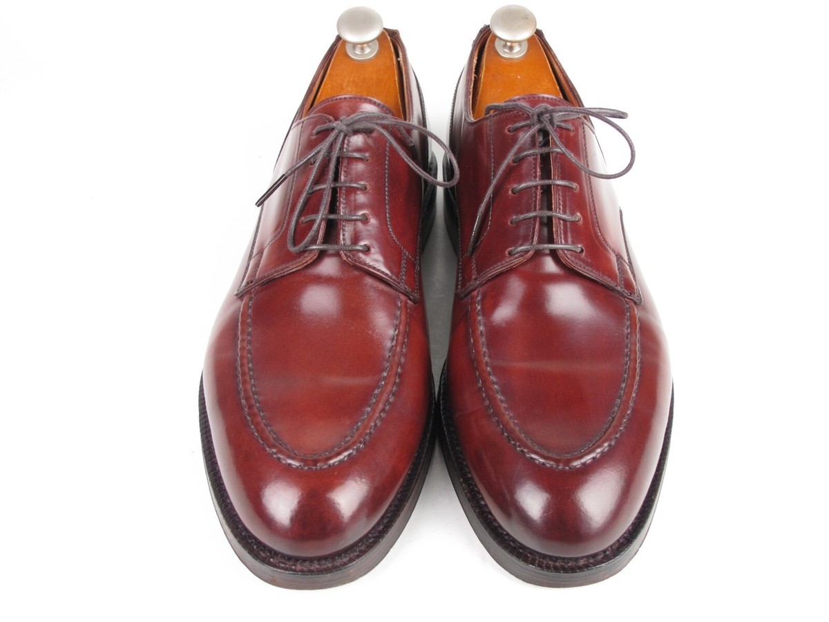 Mint Crockett & Jones Onslow Burgundy Shell Cordovan Oxfords Mint Crockett & Jones Onslow Burgundy Shell Cordovan Oxfords