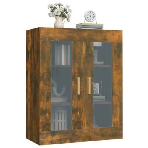 Modern Wall Cabinet Display Home Storage Kitchen Cupboard Engineered Wood vidaXL - Picture 45 of 51